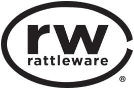 Rattleware Open Bottom Stainless Steel Knock Box Chute with Rubber Bar