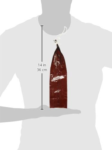 LEM Products Mahogany Fibrous Sausage Casings, 1.5" x 12" Non-Edible Casings for Summer Sausage, Pepperoni, Salami, Italian, Homemade Sausages, Stuffs Approx. 1 lb Each, 25 Count (Pack of 6)