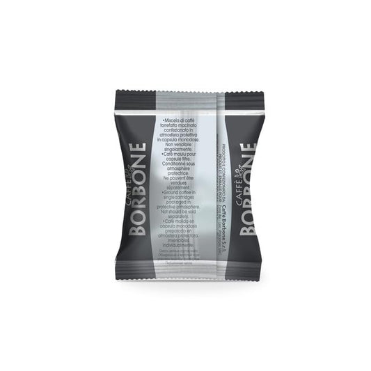 Caffè Borbone Black Blend Nespresso Compatible Espresso Coffee Pods, 50 Count Espresso Pods