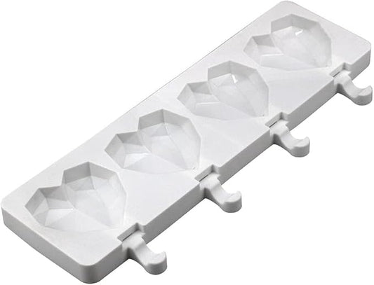 Silicone Popsicle Mold - Soft & Smooth Non-Stick Ice Cream Maker, Type 17