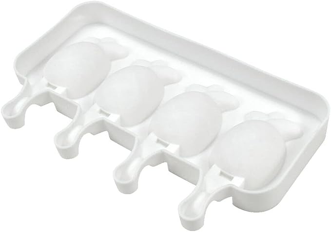 Silicone Popsicle Mould - Non-Stick, Easy Release, Soft & Smooth & Homemade Ice Cream, Cake Pop Maker, 25 Type