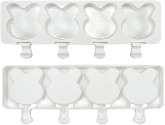 Soft & Smooth Silicone Popsicle Mould - DIY Homemade Ice Cream & Cake Pop Maker, Non-Stick & Easy Release, Type 22