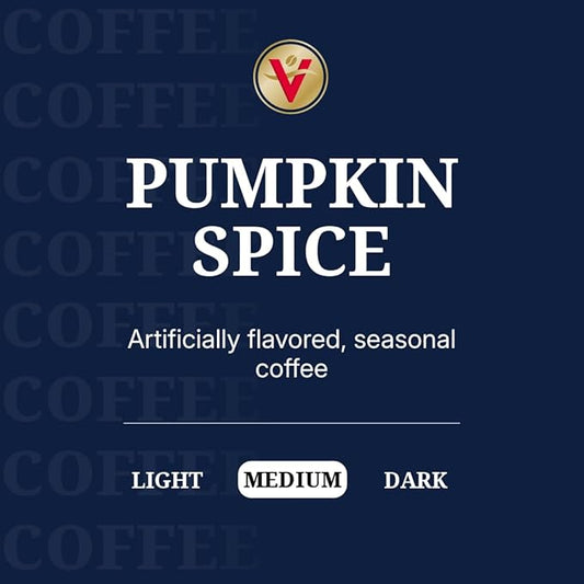 Victor Allen's Coffee Pumpkin Spice Flavored, Medium Roast, 80 Count, Single Serve Coffee Pods for Keurig K-Cup Brewers