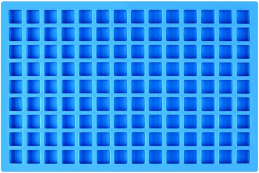 Square Silicone Candy Molds - Mini Silicone Molds for Hard Candy, Chocolate, Gummy, Caramel, Ganache, Ice Cubes (3)