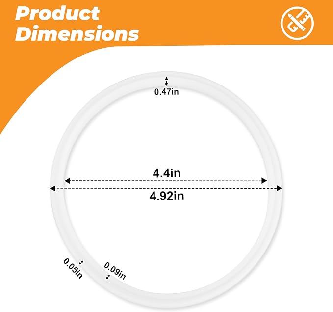 Sausage Stuffer Spare Plunger Gasket fit for Vertical and Horzontal 3-5-7L Liters Sausage Maker,O-ring Seal Rings Gasket Compatible with Hakka Vivo Weston LEM Sausage Stuffer Machine Replacement Parts
