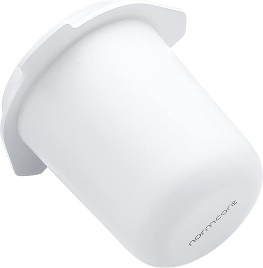 Normcore 53.3mm Portafilter Dosing Cup - 304 Stainless Steel - Non-stick coating White - Fits Breville Sage Solis Barista Express and 54mm Breville Machines