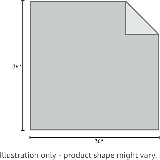 Waylander Carbon Felt Welding Blanket - Made in USA; Flame Retardant Fabric Up to 1800°F; 36” x 36” Easy to Cut Fire Proof Mat for Versatility – Glass Blowing, Auto Body Repair, Camp and Wood Stoves
