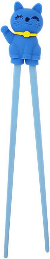 Happy Sales, Training chopsticks for beginners right or left handed (BlueCat)