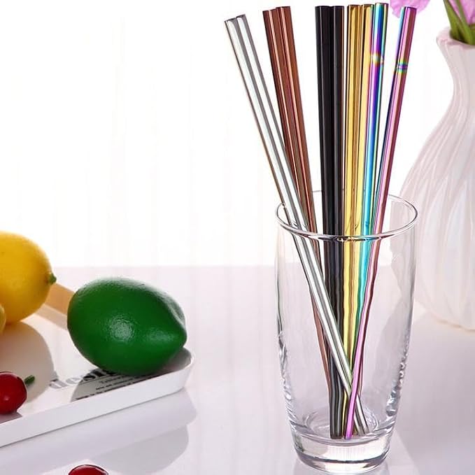 4 Pairs Stainless Steel Chopsticks Set, Reusable Metal Chopsticks for Noodles,Ramen,Sushi,Sashimi, Rice and Asian Special(9 Inches)