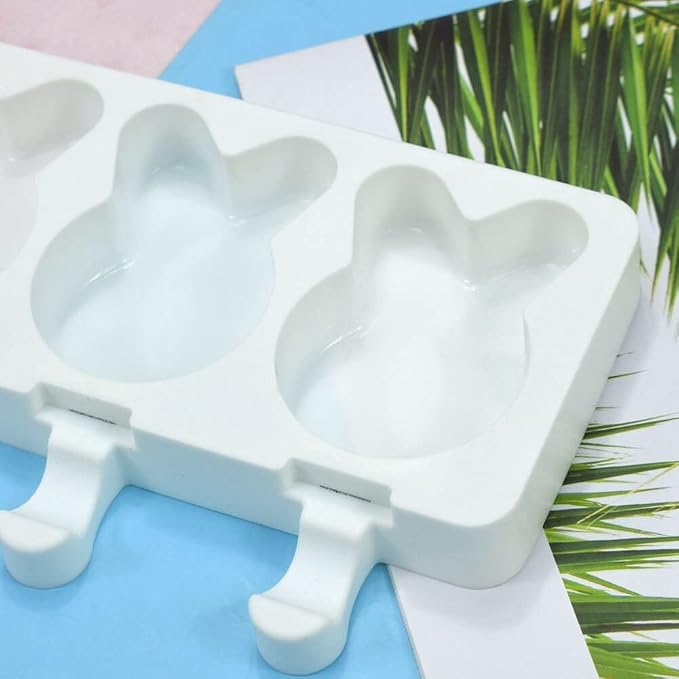 Soft & Smooth Silicone Popsicle Mould - DIY Homemade Ice Cream & Cake Pop Maker, Non-Stick & Easy Release, Type 22