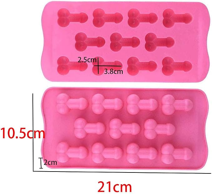 1 Pcs Funny Shape Silicone Mold for Birthday Single Party Baking Pan Handmade DIY Mousse Chocolate Fondant Soap Cake Ice Cube Mould Tool Novelty Cake Pans Set Kit H9-4