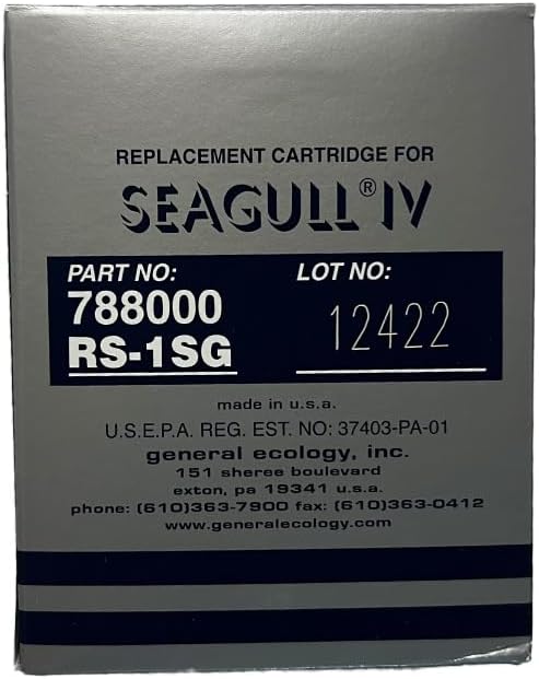 General Ecology Seagull IV X-1 Replacement Cartridge RS-1SG