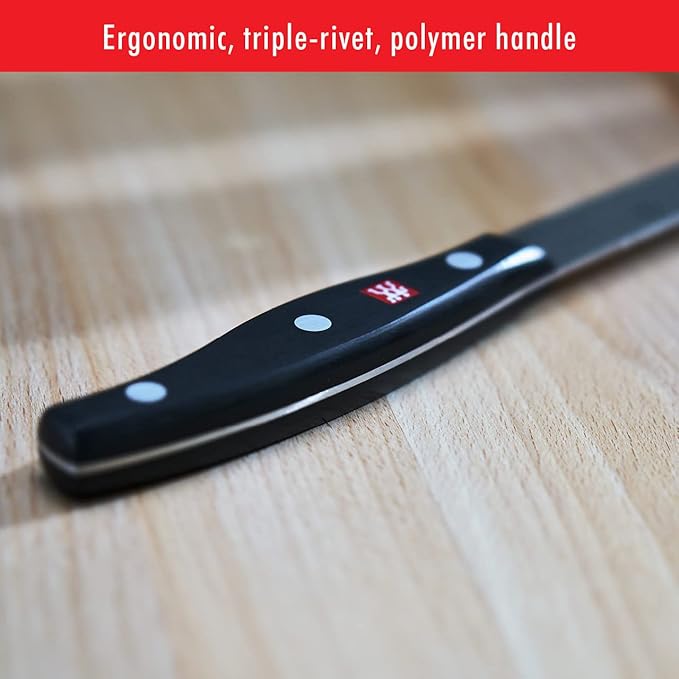 ZWILLING Twin Signature 4-inch Razor-Sharp German Paring Knife, Made in Company-Owned German Factory with Special Formula Steel perfected for almost 300 Years, Dishwasher Safe