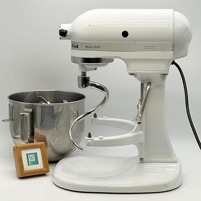Durable Spiral Dough Hook - Compatible with KitchenAid Heavy Duty Series 5 Qt Bowl-Lift Stand Mixers(K4, K5, K5A, K5SS, KSM5, KDM5, KPM5, KP50, KSM50, KPM50, KSM450, KSM500, KPD162, KSMC50, PRO 500)