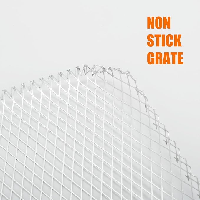 10 Pack BBQ Grill Mesh Mat,Mesh Baking Tray,Grill Mesh,Disposable Barbecue Padding for Outdoor Barbecues