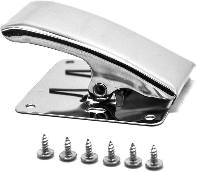 Fish Cleaning Board Tools Fillet Clamp w/Screws Deep-Jaw Fish Tail Clip Board for Scaling Table Bait (Fish Clamp)