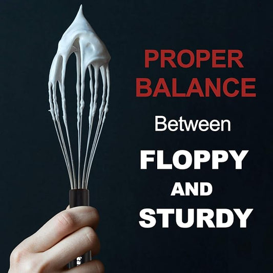 3 Packs Stainless Steel Whisk Set - Balloon Whisk, Anaeat Thick Stainless Steel Wire & Strong Handles, Egg Beater for Cooking, Blending, Whisking, Beating and Stirring (8.5"+10.5"+12")