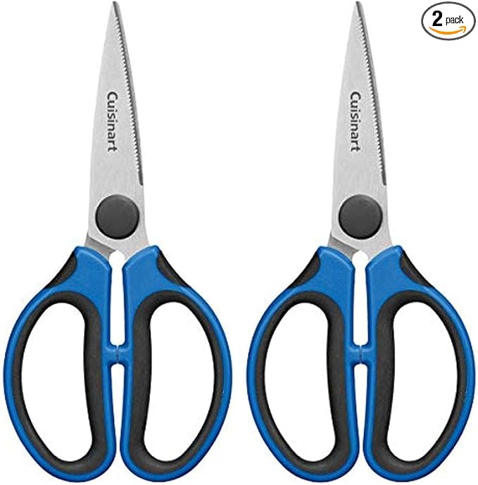 Cuisinart C77-SHRU 8" Utility Shears with Soft-Grip Handles (Pack of 2)