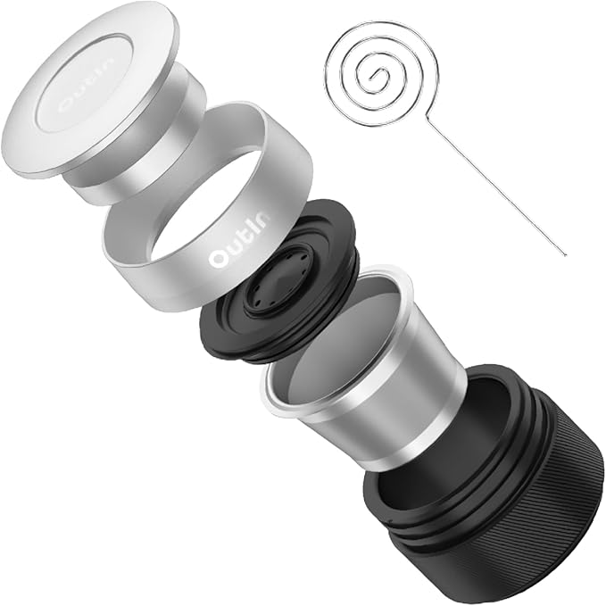 OutIn Nano Complete set Portable Espresso Machine with Double Shot Accessorries