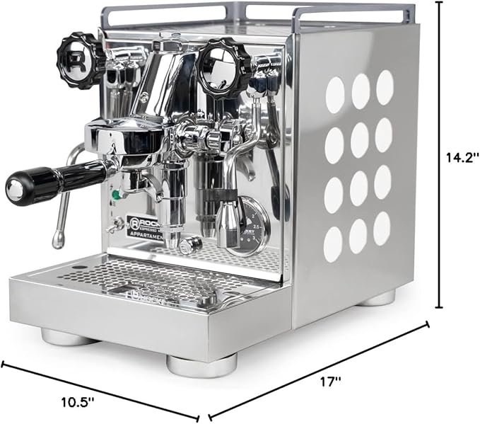 Rocket Espresso Appartamento Espresso Machine | E61 | Heat Exchanger | White