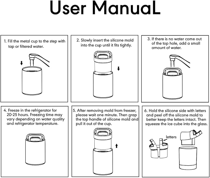 Letter T Monogram Clear Ice Cube Maker, 2" Big Ice Cubes Mold for Whisky and Cocktails, Large Initials Silicone Ice Cube Tray Personalized Gifts for DAD Gifts for Men (Letter T)