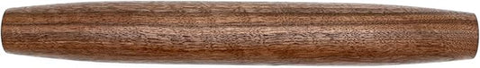 Handmade 12" Walnut French Rolling Pin for Dough - Tapered Wooden Rolling Pin for Baking, Pizza, Chapati, Tortilla, and More - Crafted in Kentucky