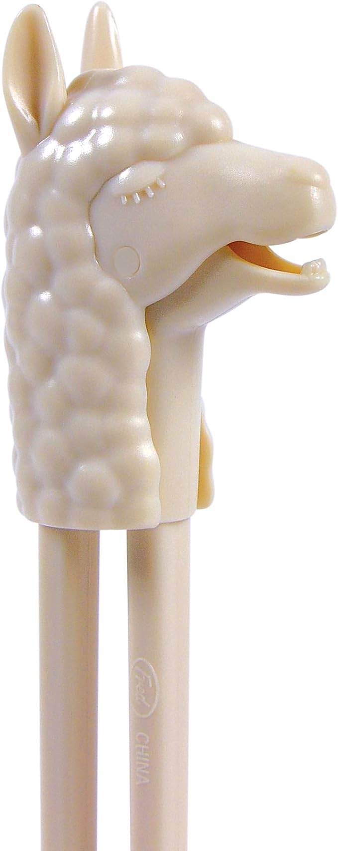 Genuine Fred – Fred Munchtime Chopsticks, Llama - Cream