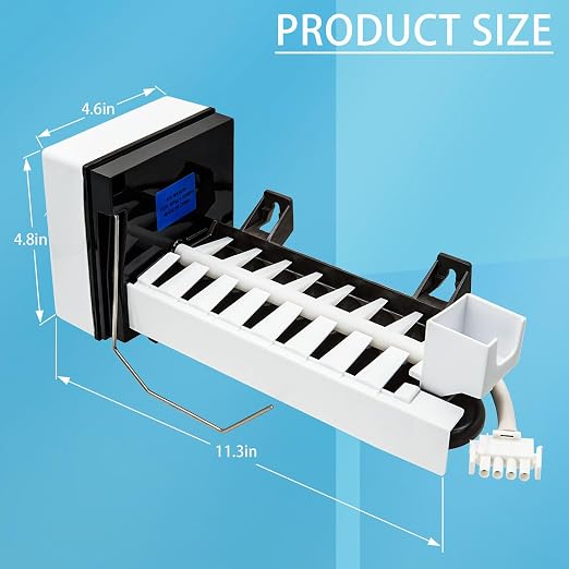 LFSS2312TF0 FGHS2631PF3 LFSS2312TE0 Refrigerator Ice Maker for Frigidaire | Replace Frigidaire FRSS2323AS7 FGHC2342LF3 FGUS2642LF1 LGHC2342LF2 DGUS2645LF4, Frigidaire Ice Maker