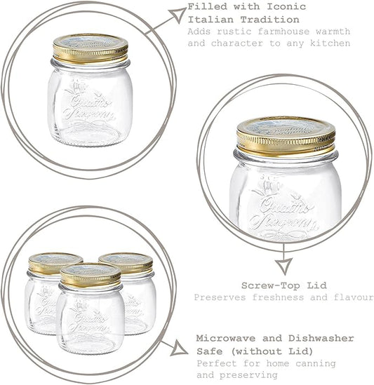 Bormioli Rocco Quattro Stagioni Airtight Pot, Clear