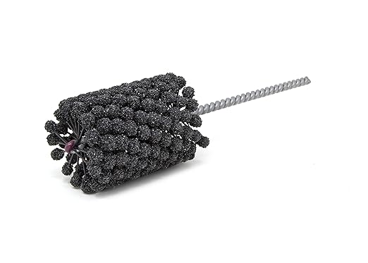 Brush Research BC20040 FLEX-HONE®, 2" (50.8mm) Diameter, 40 Grit, Silicon Carbide, for Mild Steel, Stainless Steel, Cast Iron and Softer Ferrous Materials