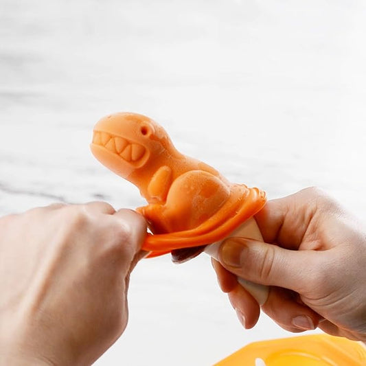 Tovolo, Freezer Pop Molds Dinos Set 4, 1 Count
