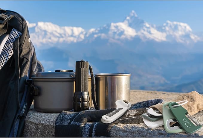 Kitchen Gadgets 6 Piece Set, Camping Cooking Utensils, Green