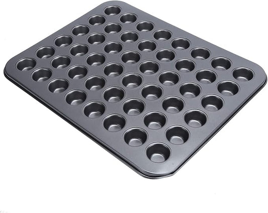 YUYTE 48-Cup Nonstick Muffin Baking Pan, HighQuality Carbon Steel Mini Cupcake Pan, YUYTE2hf5oqikn0