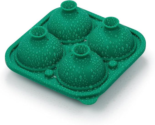 Novelty Golf Gifts Ball Ice Maker Mold, 2.2" Large Sphere Round Ice Cube Mold for Cocktails, Whiskey, Bourbon, Fun Shapes Big Whiskey Ice Cube Mold Gifts