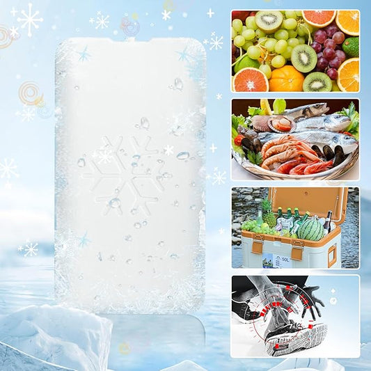 Kids Chill Leak-Proof Lunch Box-Included Reusable Ice Pack Keeps Food Cold;3-Compartment Bento Lunch Container,Microwave & Dishwasher Safe,Bento Lunch Box for School,Trvael (Blue)