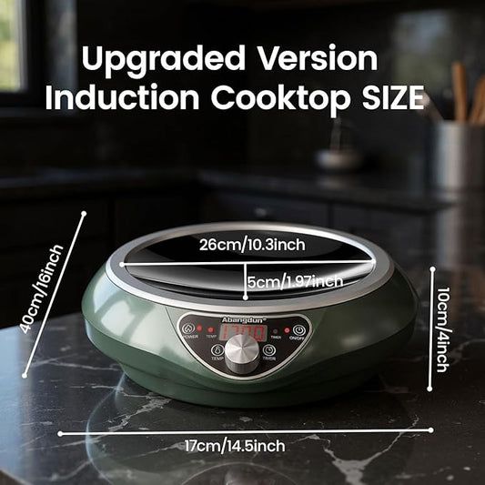 Induction Wok Cooktop,1700W Electric Wok Portable Induction Single Burner Used For Home And Commercial