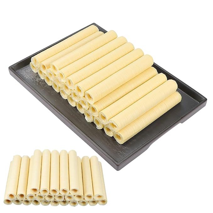 HAIKISS Edible Drying Sausage Casing, HALAL Collagen Sausage Casings for Most Delicious Sausage, Homemade Sausages Ham for Sausage Stuffer,15m/49ft, Diameter 20mm,1 Roll
