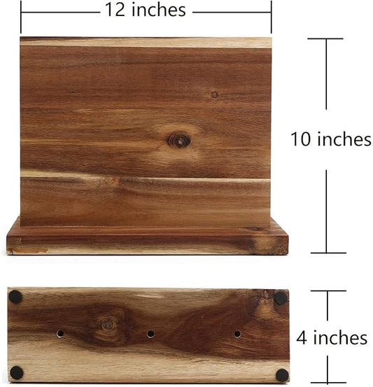 Magnetic Knife Holder,Universal Knife Block with Strong Magnet 12 X 10 Inches,Display Stand and Storage Rack
