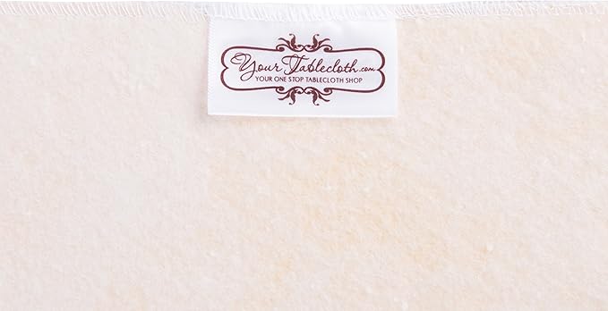 Yourtablecloth Heavy Duty Vinyl Rectangle or Square Tablecloth – 6 Gauge Heavy Duty Tablecloth – Flannel Backed – Wipeable Tablecloth with Vivid Colors & Many Sizes 52 x 120 Royal Blue