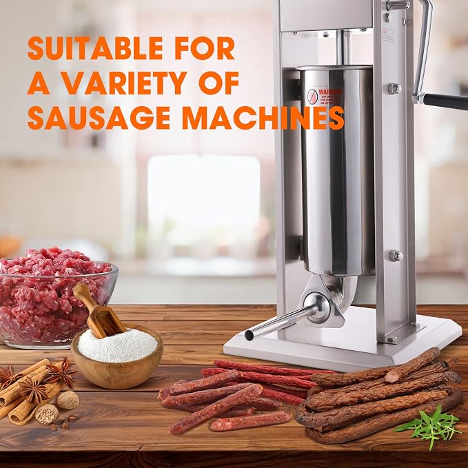 Hakka 10mm Stainless Steel Tubes For Manual/Electric Sausage Stuffer