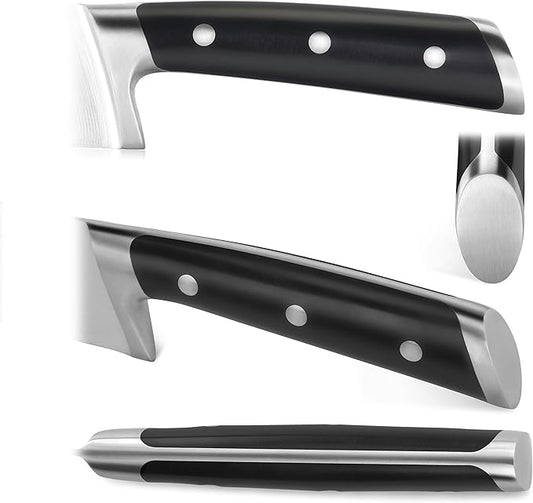 Cangshan TS Series 1021417 Swedish 14C28N Steel Forged 3-Piece TAI Knife Block Set, Walnut