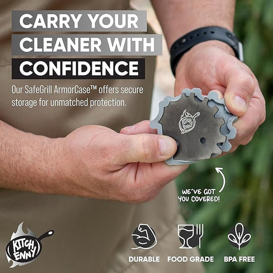 Bristle-Free Grill Scraper Gadget for Dads Who Like Grilling and Have Everything