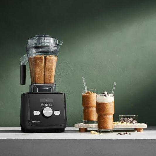 Vitamix Ascent Series X5 Blender with 10 Blending Programs, Self-Cleaning Program, Professional-Grade Blender for Smoothies, Soups and More, Stainless-Steel Blades, 48 Oz Container, Shadow Black