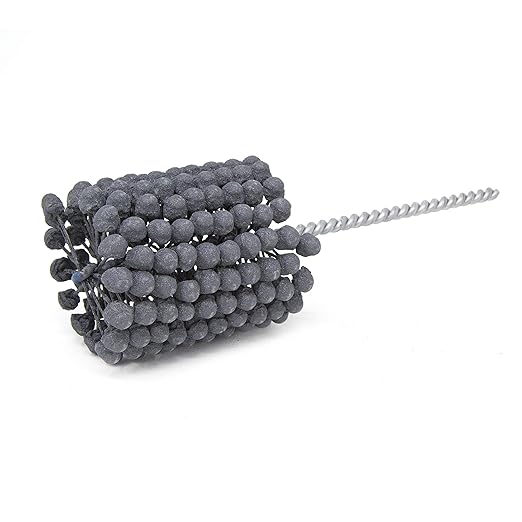 Brush Research BC23824 FLEX-HONE®, 2-3/8" (60.3mm) Diameter, 240 Grit, Silicon Carbide, For Mild Steel, Stainless Steel, Cast Iron and Softer Ferrous Materials