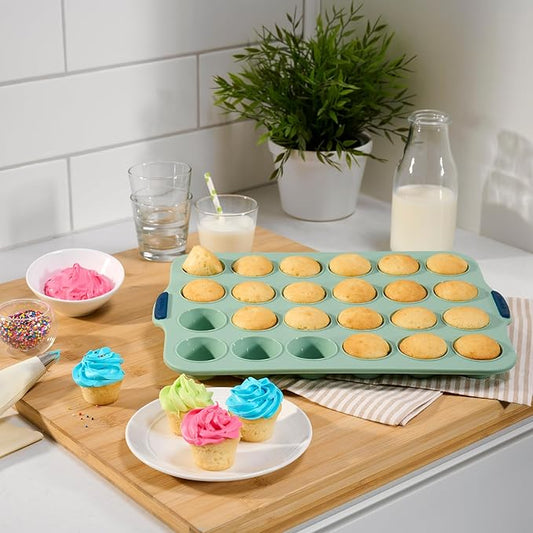 Starfrit Silicone Baking Pans - 24 Mini Muffins