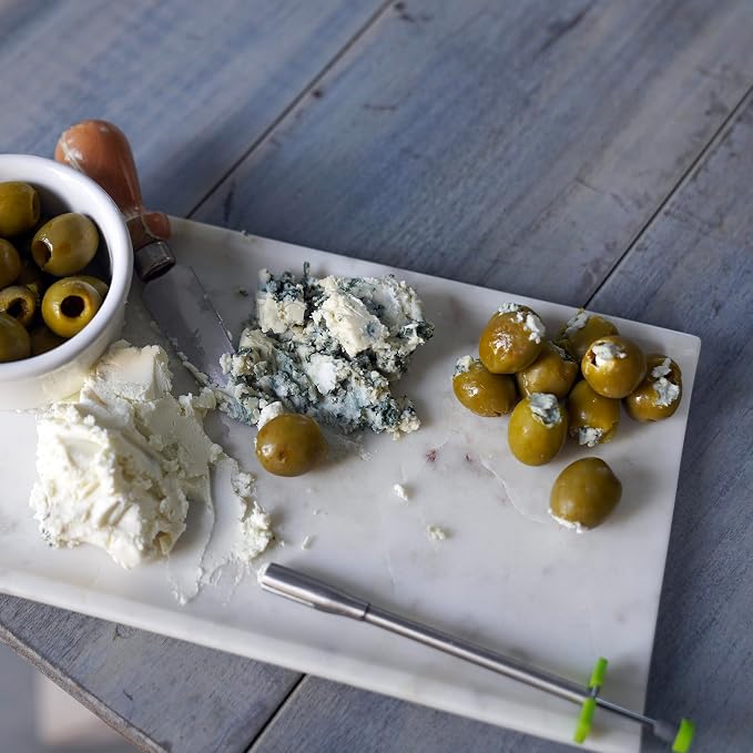 Fox Run Stainless Steel Olive Stuffer Tool, 5.5" Blue Cheese Olive Maker
