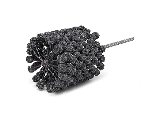 Brush Research BC30040 FLEX-HONE®, 3" (76.2mm) Diameter, 40 Grit, Silicon Carbide, for Mild Steel, Stainless Steel, Cast Iron and Softer Ferrous Materials