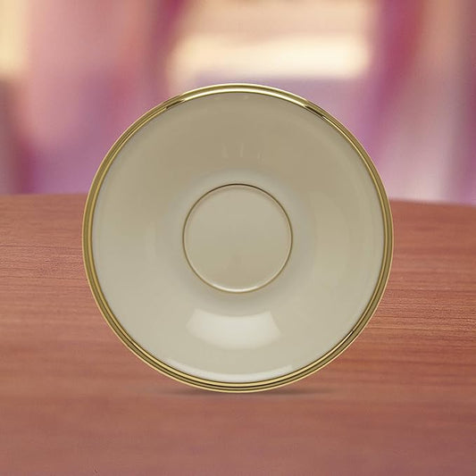 Lenox 140104040 Eternal Saucer, 1 Piece, Porcelain, 6" x 6"