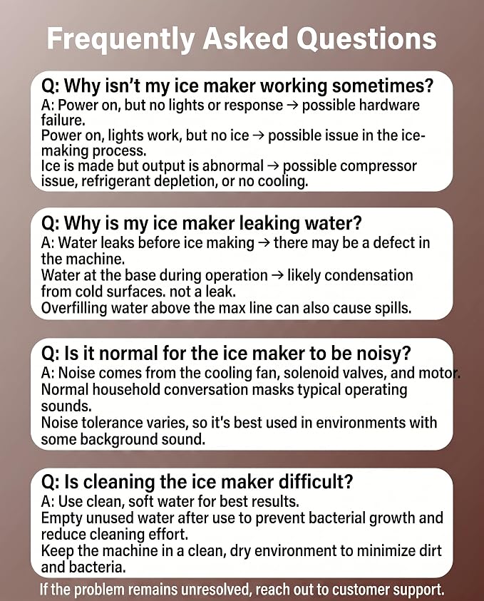Silonn Stainless Steel Countertop Ice Maker, 44Lbs/Day High Efficiency, 2 Ways to Add Water, One-Click Auto Self-Cleaning, Portable Ice Machine Ideal for Home, Office, Bar & Party