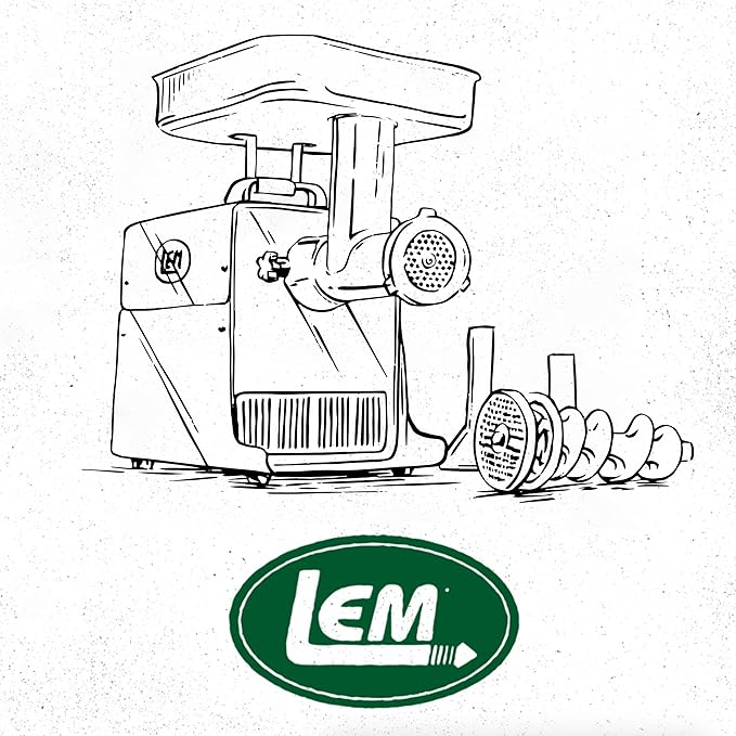 LEM Products Poly Bag Tape Sealer Machine and Tape | Heavy-Duty Sealing for Food Storage, Wraps Tape Around Bag, Seals Tight, and Cuts in Smooth Motion, Great for Ground Meat